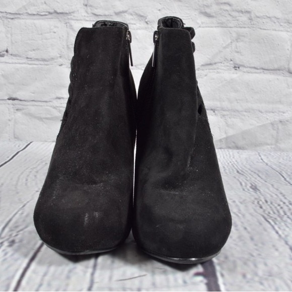 Lane Bryant Black Ankle Boots 8W - Picture 12 of 12